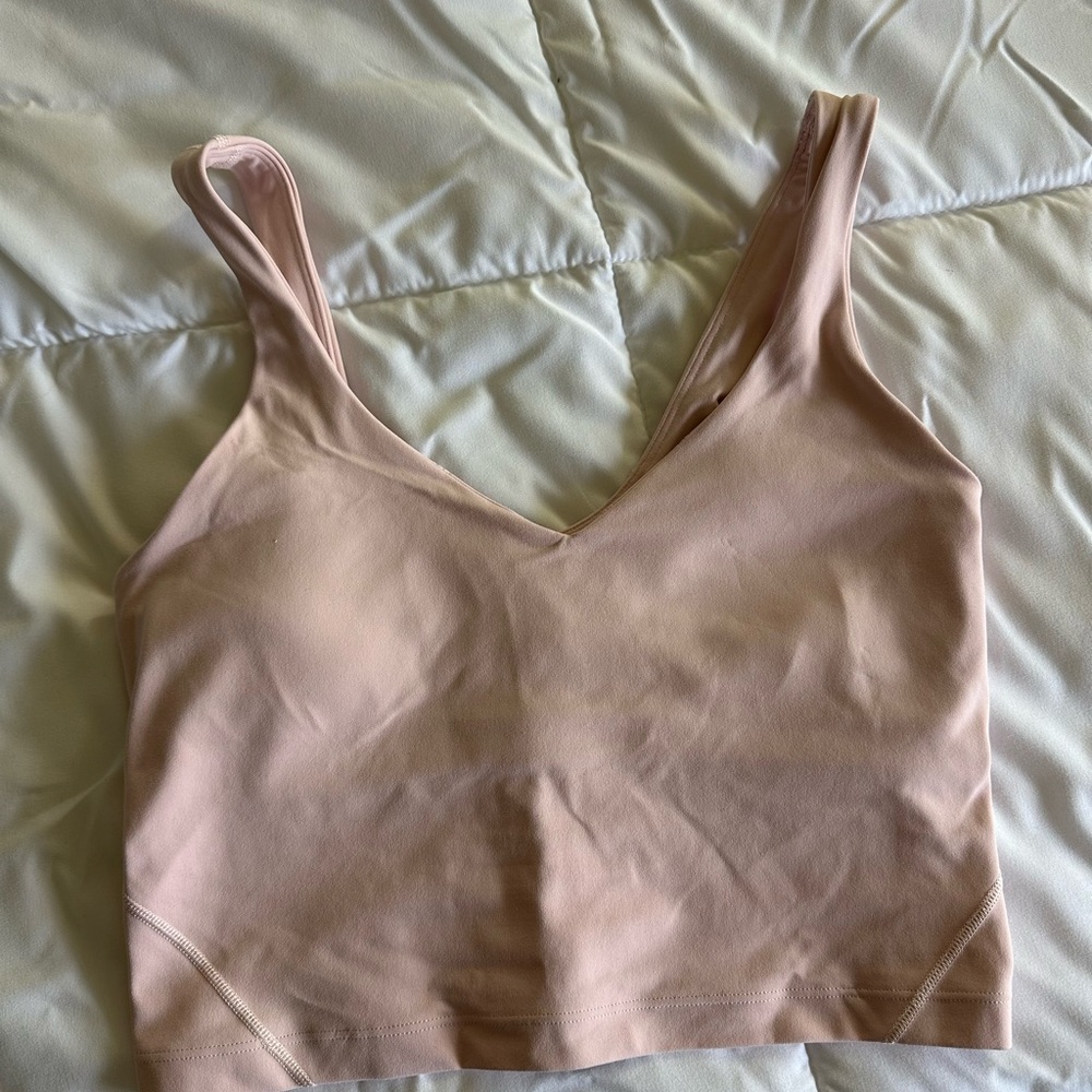 Lululemon Athletica Light Pink Sports Bra